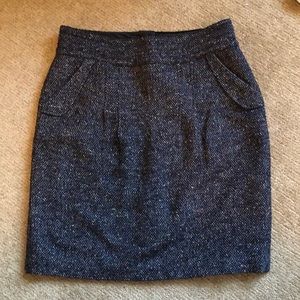 Tweed pencil skirt